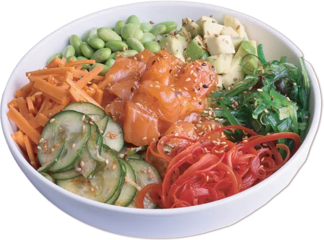 SALMON POKE BOWL